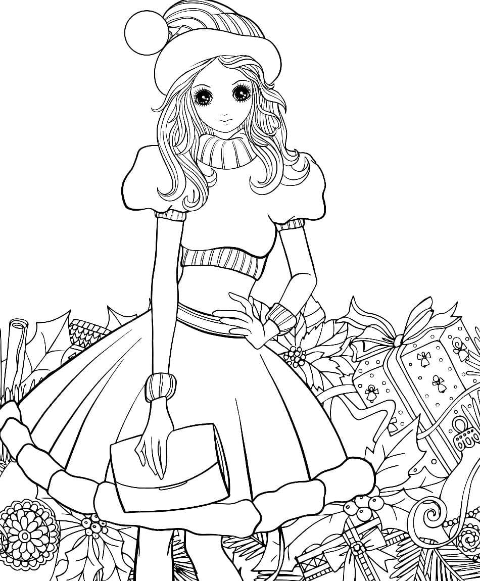 Fashion Coloring Pages   Print for free   WONDER DAY — Coloring ...