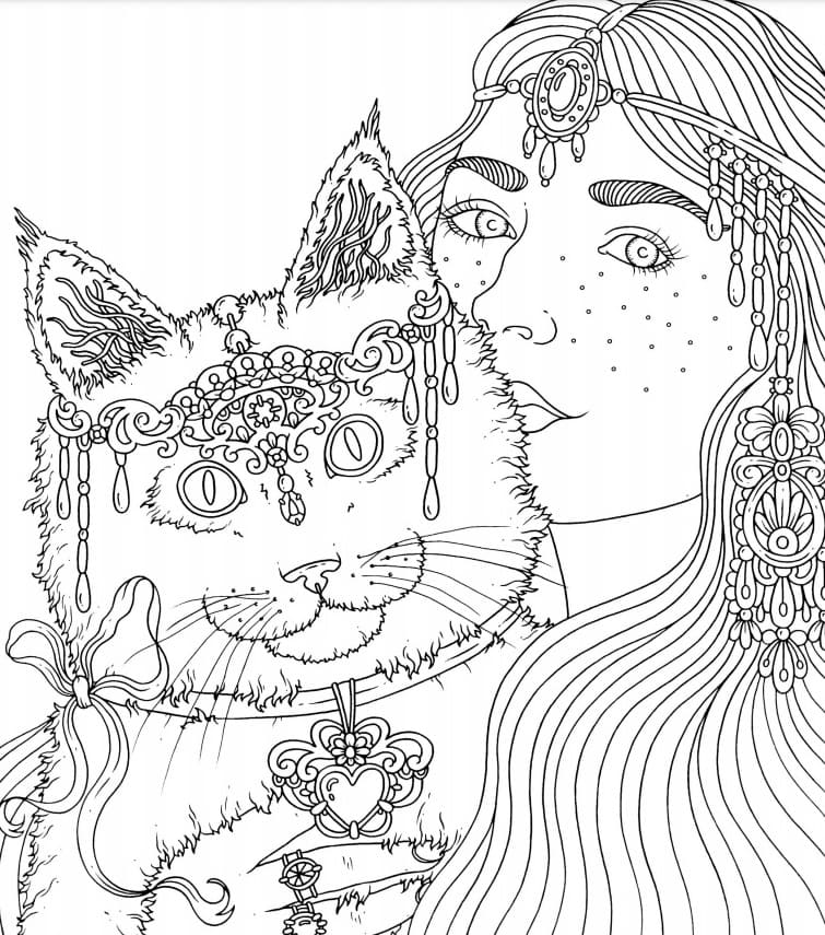 Coloring pages for girls 14 years old