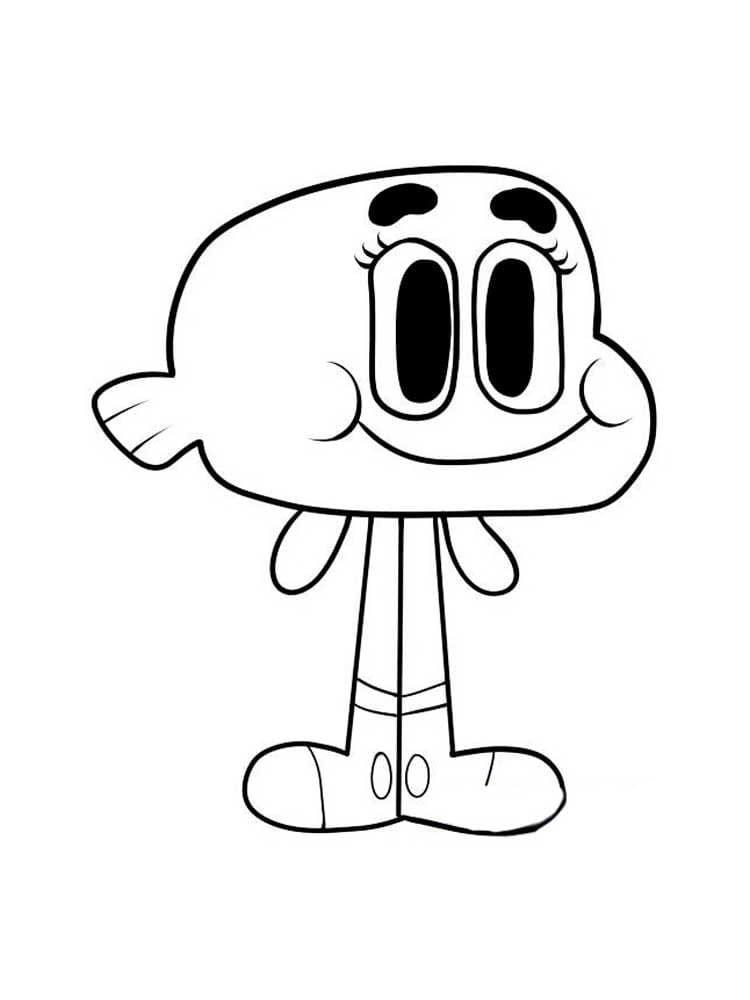 The Amazing World of Gumball coloring pages