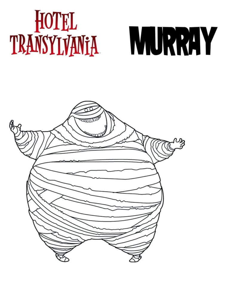 Hotel Transylvania Coloring Pages
