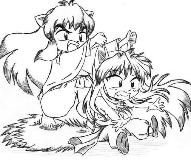 Coloriages Inuyasha