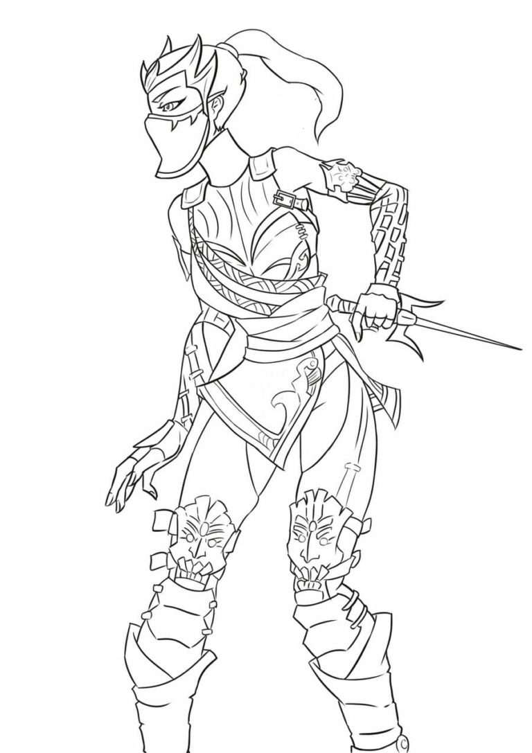 Mortal Kombat Coloring pages - 110 Printable coloring pages