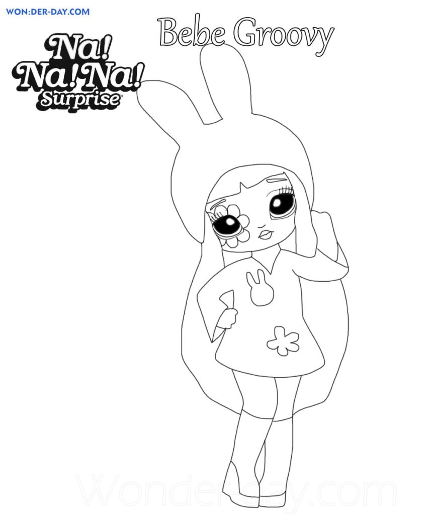 Na Na Na Surprise Coloring Pages