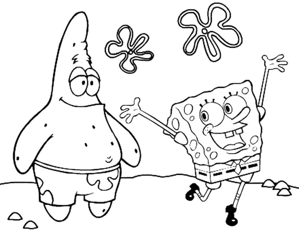 Coloriage Patrick Star à imprimer