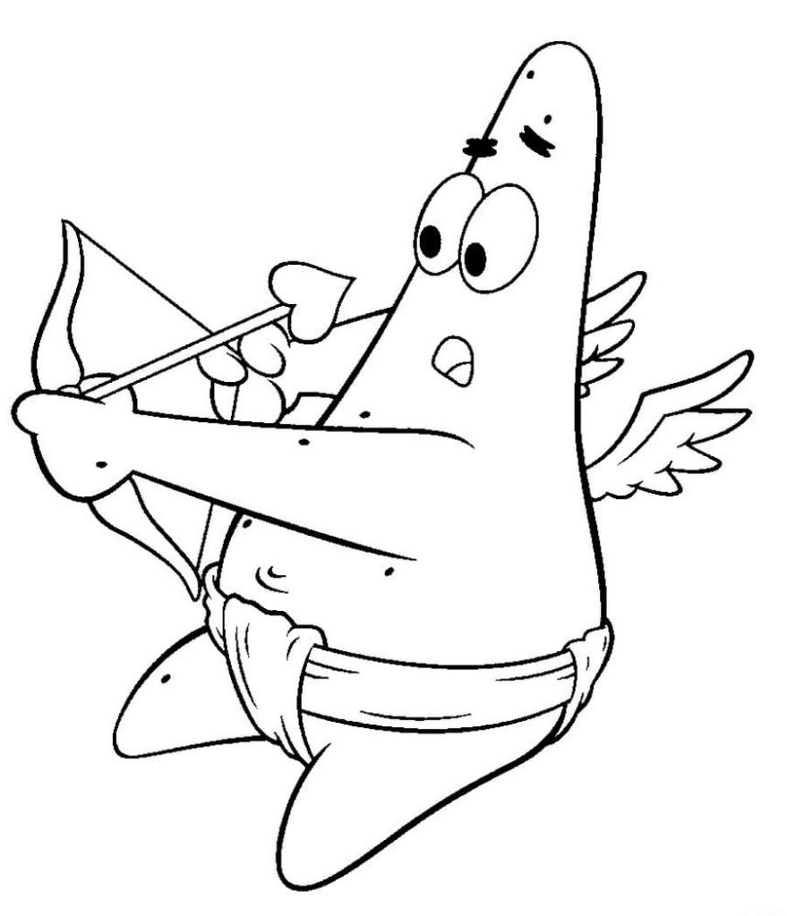Desenhos de Patrick para colorir