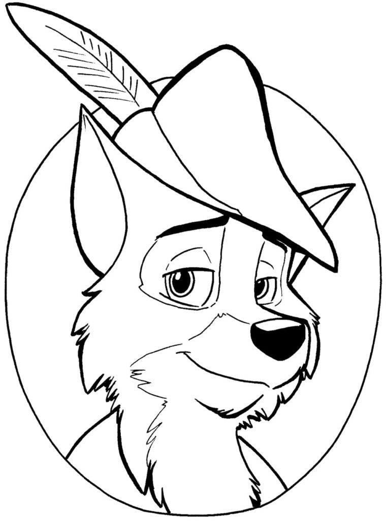 Robin Hood coloring pages