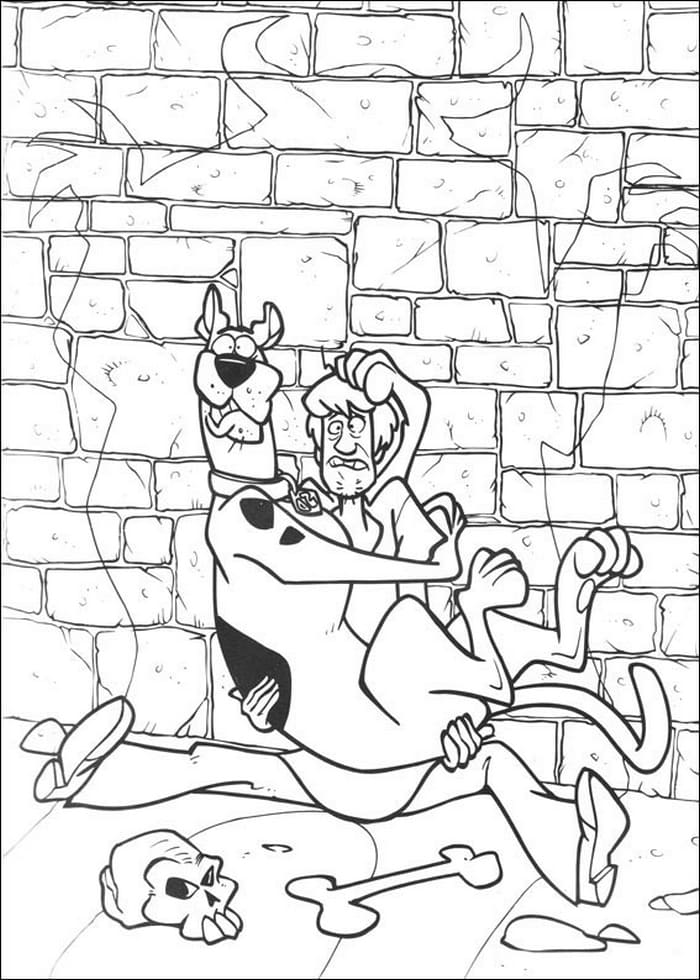 Dibujos de Scooby Doo para colorear