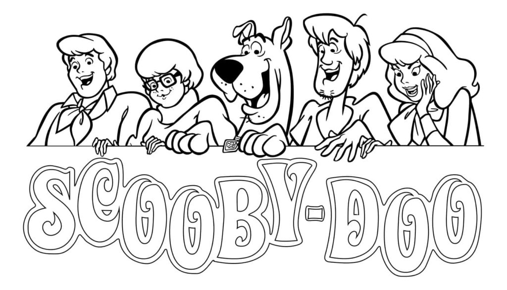 Ausmalbilder Scooby-Doo