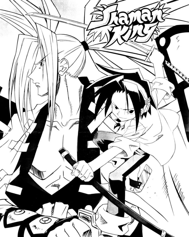 Disegni da colorare Shaman King - Stampa gratuitamente