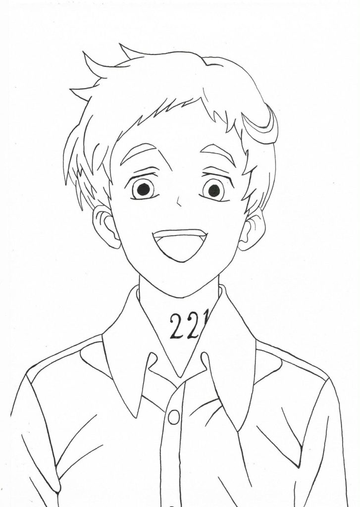The Promised Neverland coloring pages