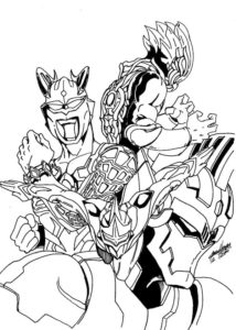 Ultraman coloring pages - 80 Printable coloring pages