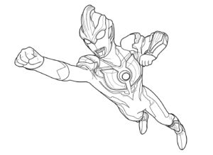 Ultraman coloring pages - 80 Printable coloring pages