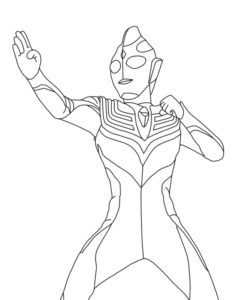 Ultraman coloring pages - 80 Printable coloring pages