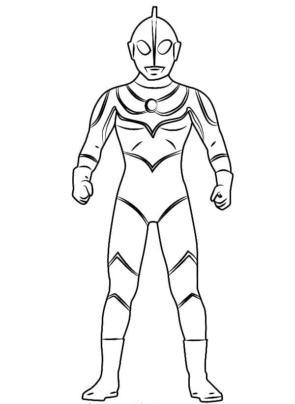 Ausmalbilder Ultraman