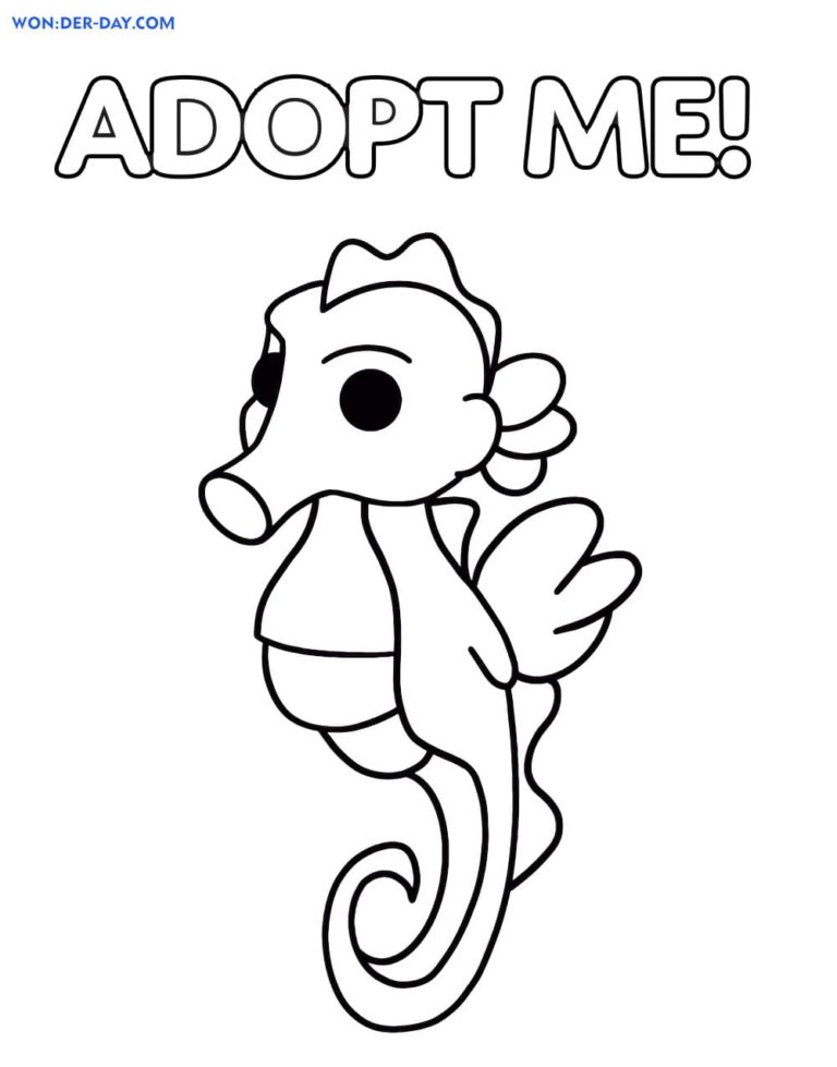 Desenhos para colorir Adopt Me. Imprima gratuitamente | Roblox