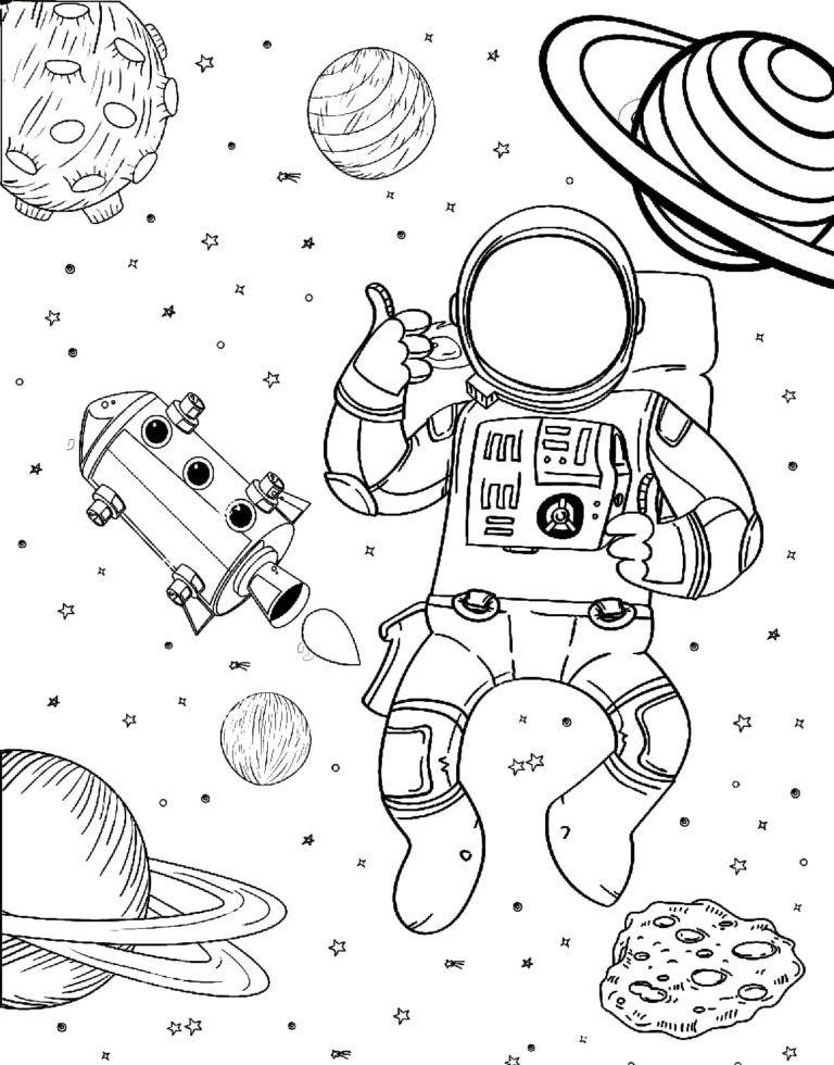 Astronaute sur un t-shirt imprimé de cordes