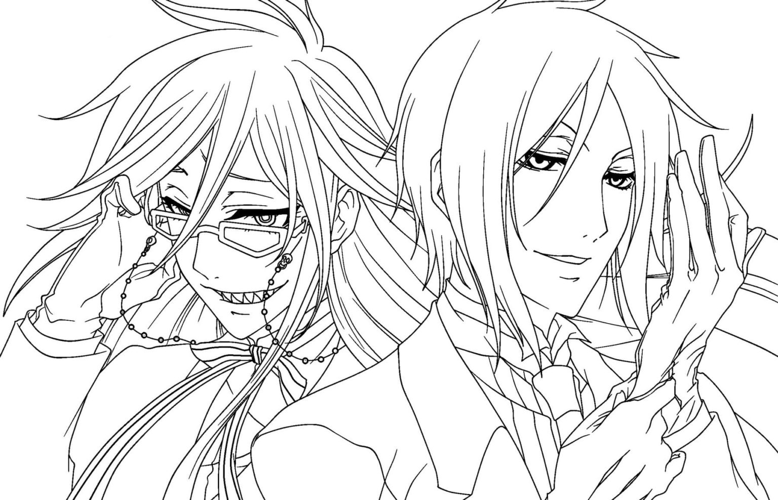 Black Butler coloring pages - Best coloring pages from anime