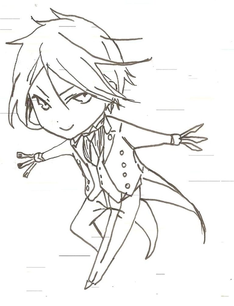 Black Butler coloring pages - Best coloring pages from anime