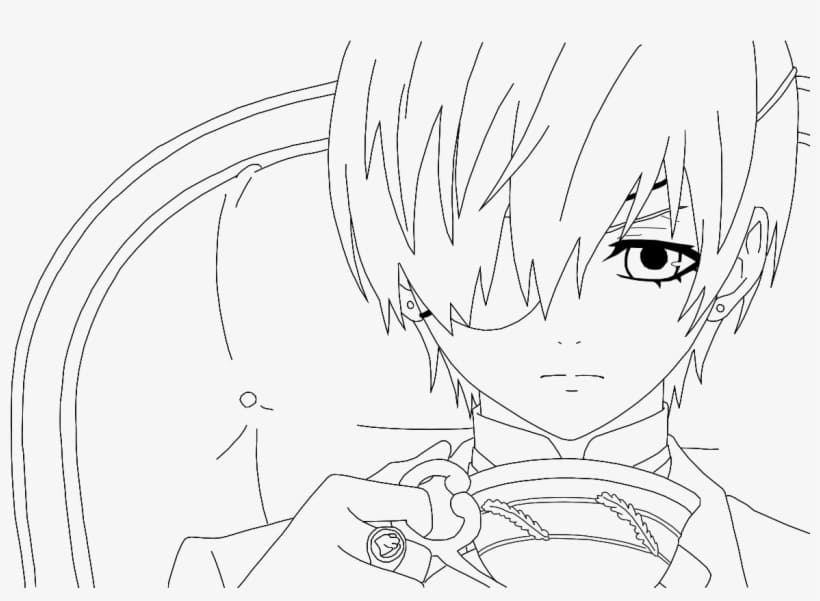 Black Butler coloring pages
