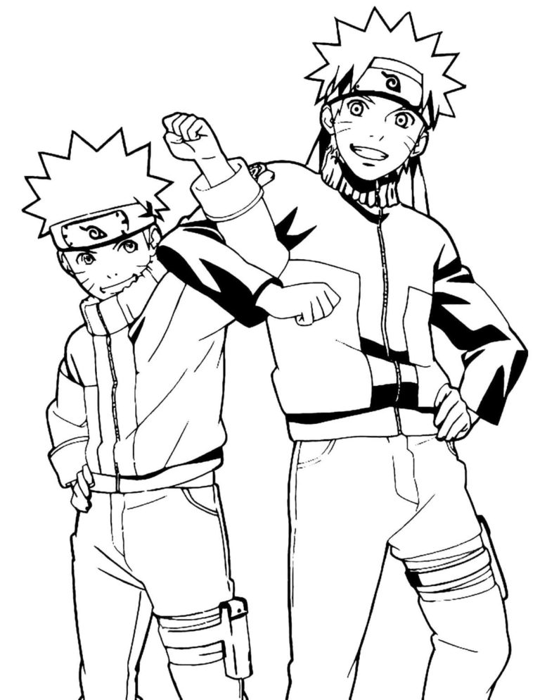 Boruto Coloring Pages - Print and color | WONDER DAY — Coloring pages
