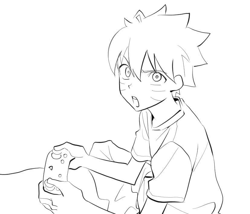 Boruto para Rick_Fire <3 - Desenho de pok_ana_so - Gartic