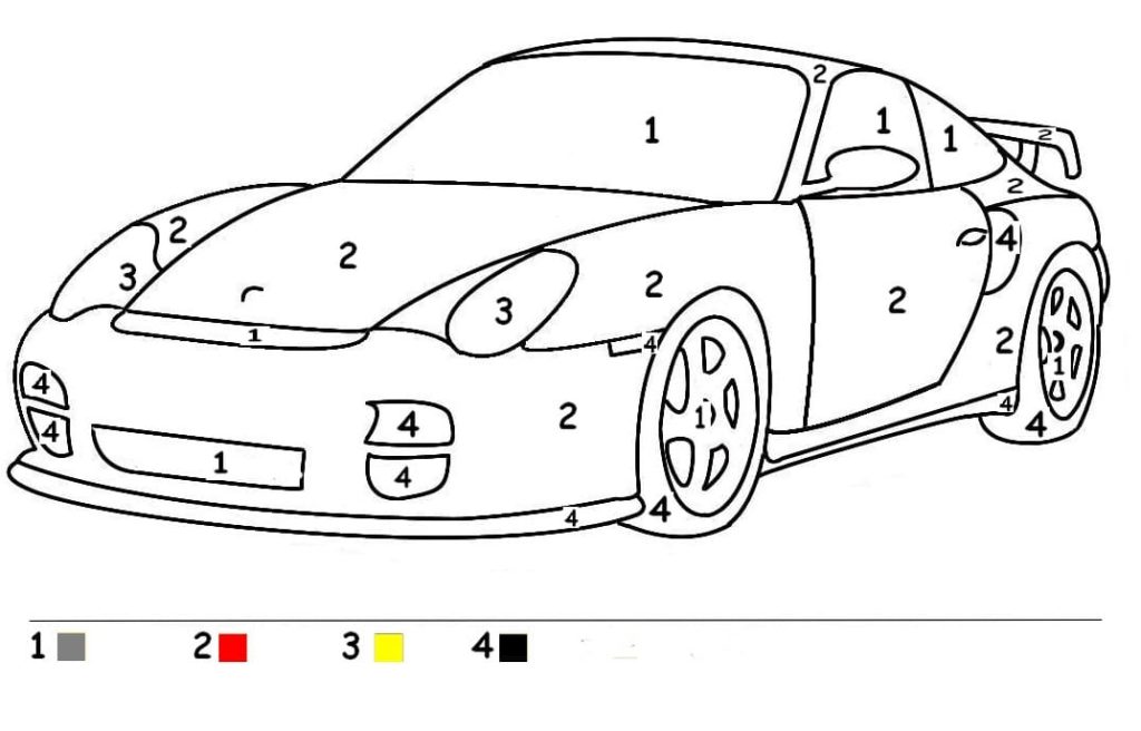 Ausmalbilder Auto