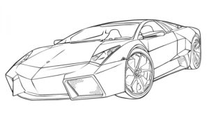 Dibujos de Coches para colorear - 100 dibujos para colorear