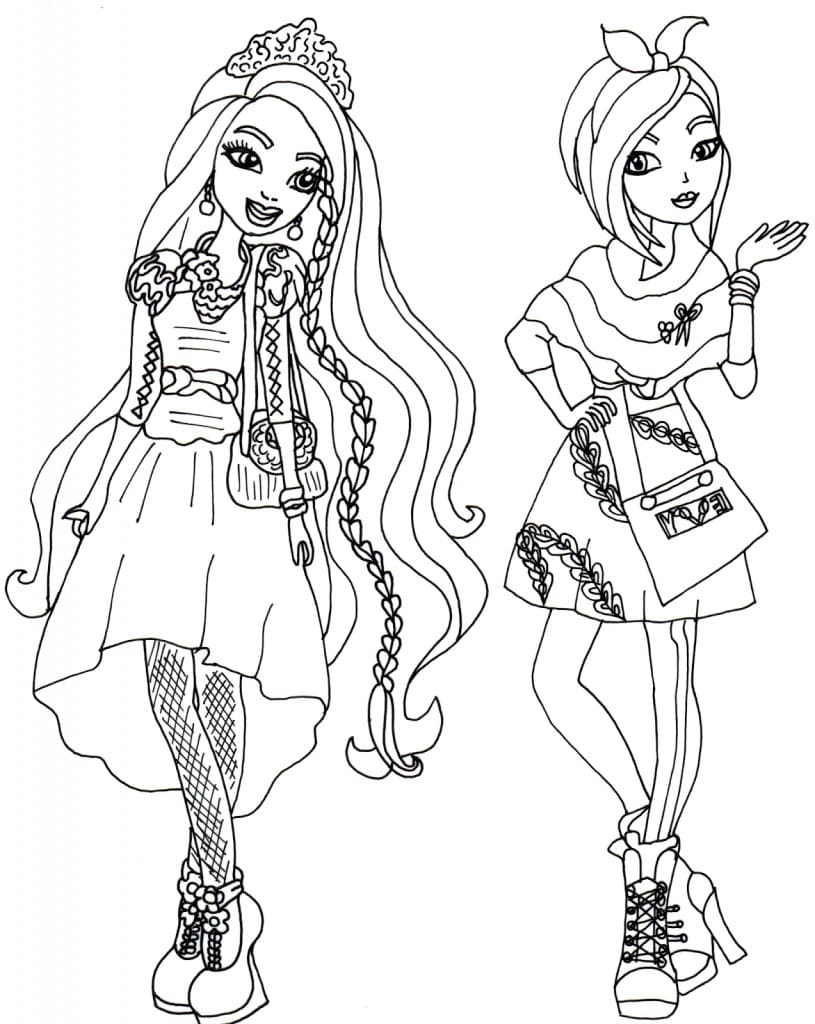 Coloriage Ever After High
