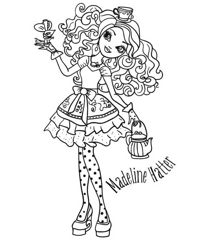 Ever After High coloring pages