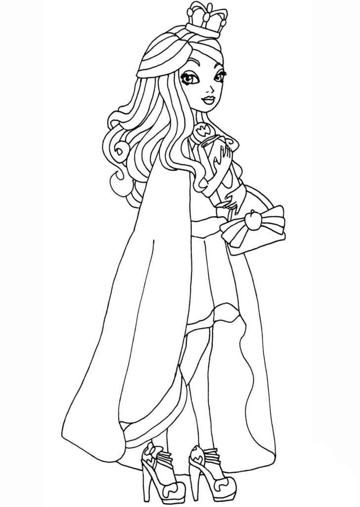 Ever After High coloring pages