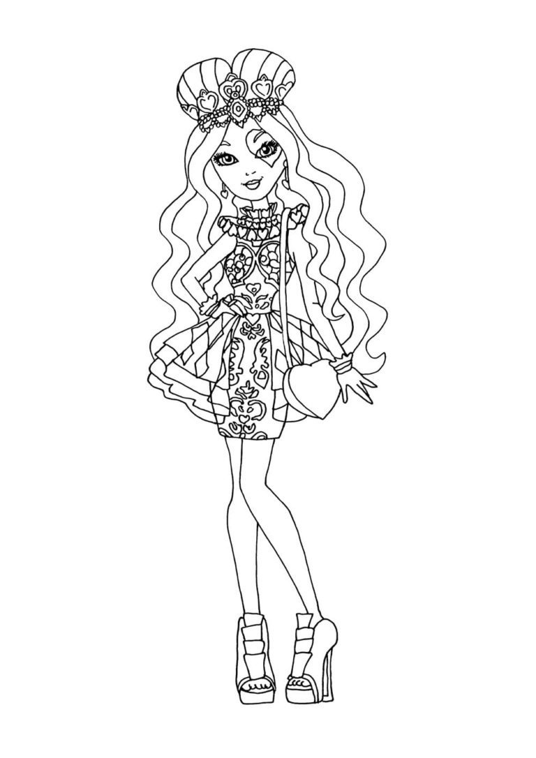 Ever After High coloring pages - Printable coloring pages