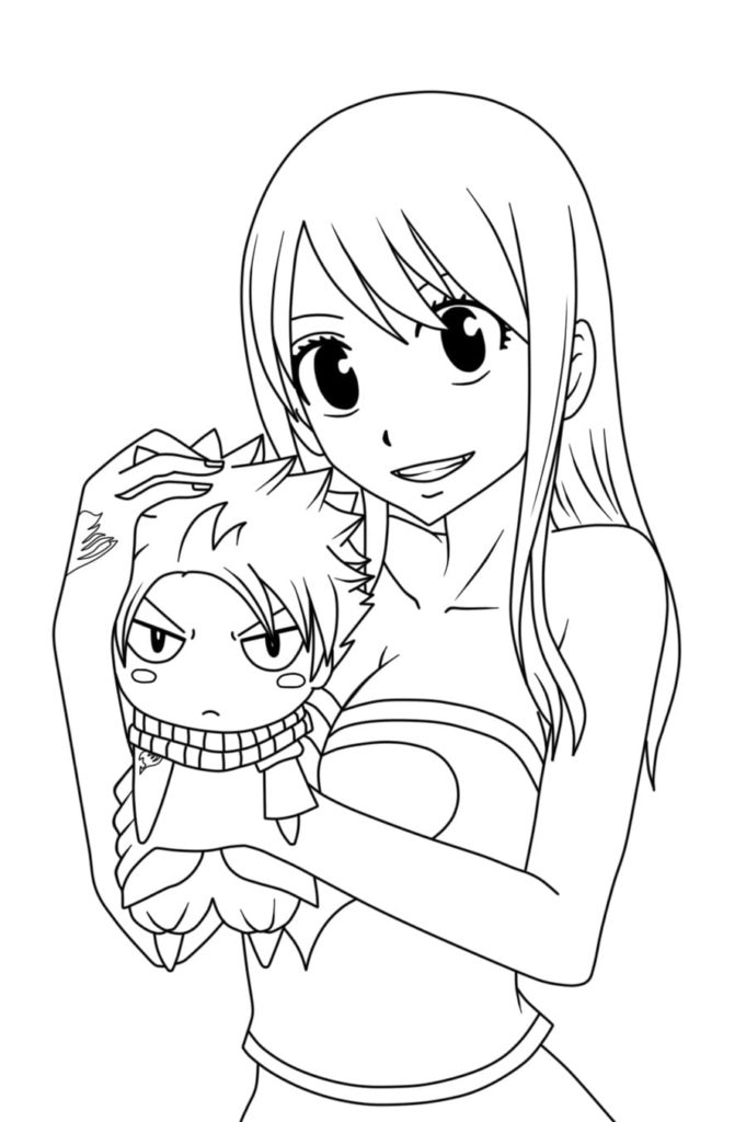 Coloriage Fairy Tail