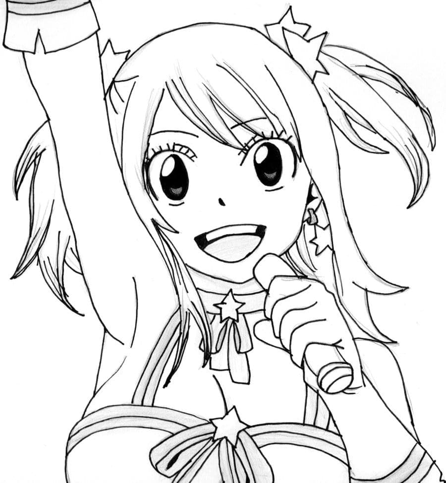 Fairy Tail Coloring Pages   Best coloring pages   WONDER DAY ...