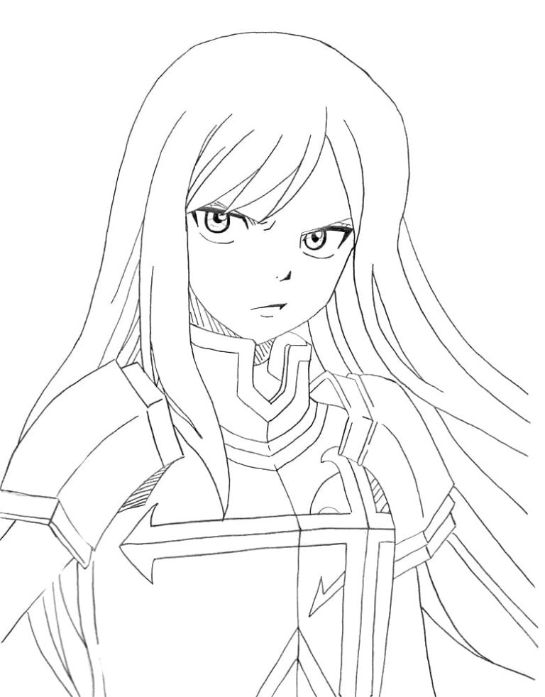 Fairy Tail Coloring Pages - Best coloring pages | WONDER DAY — Coloring ...