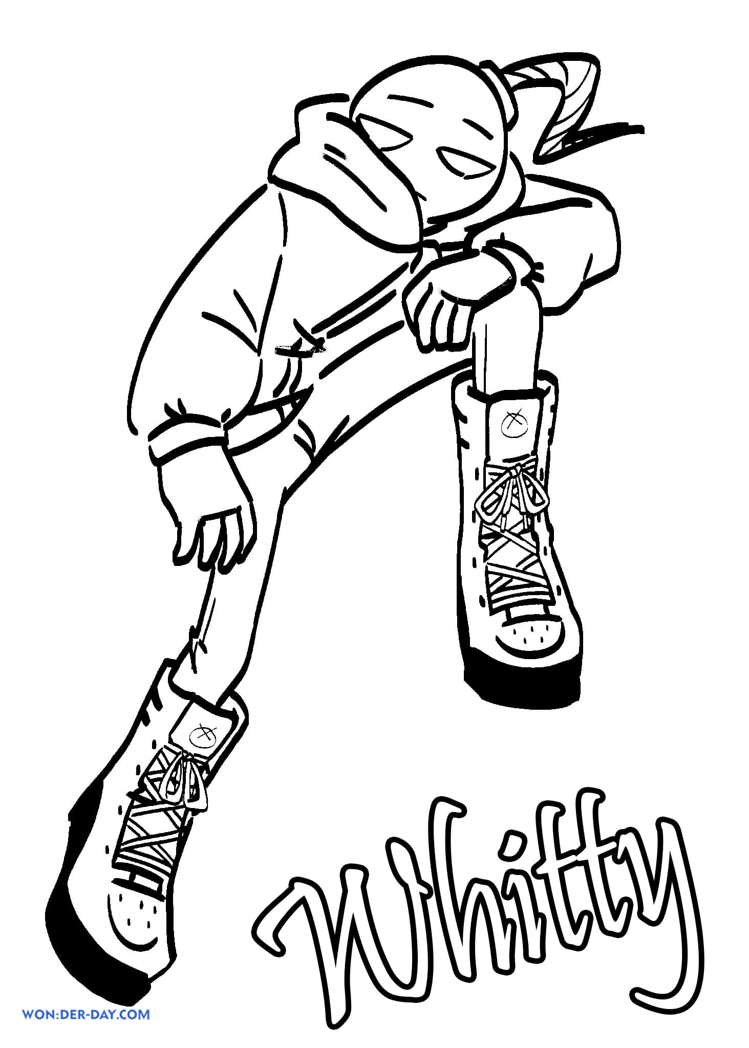 Friday Night Funkin coloring pages Printable coloring pages