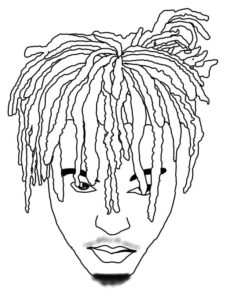 Juice WRLD Coloring Pages - Free coloring pages