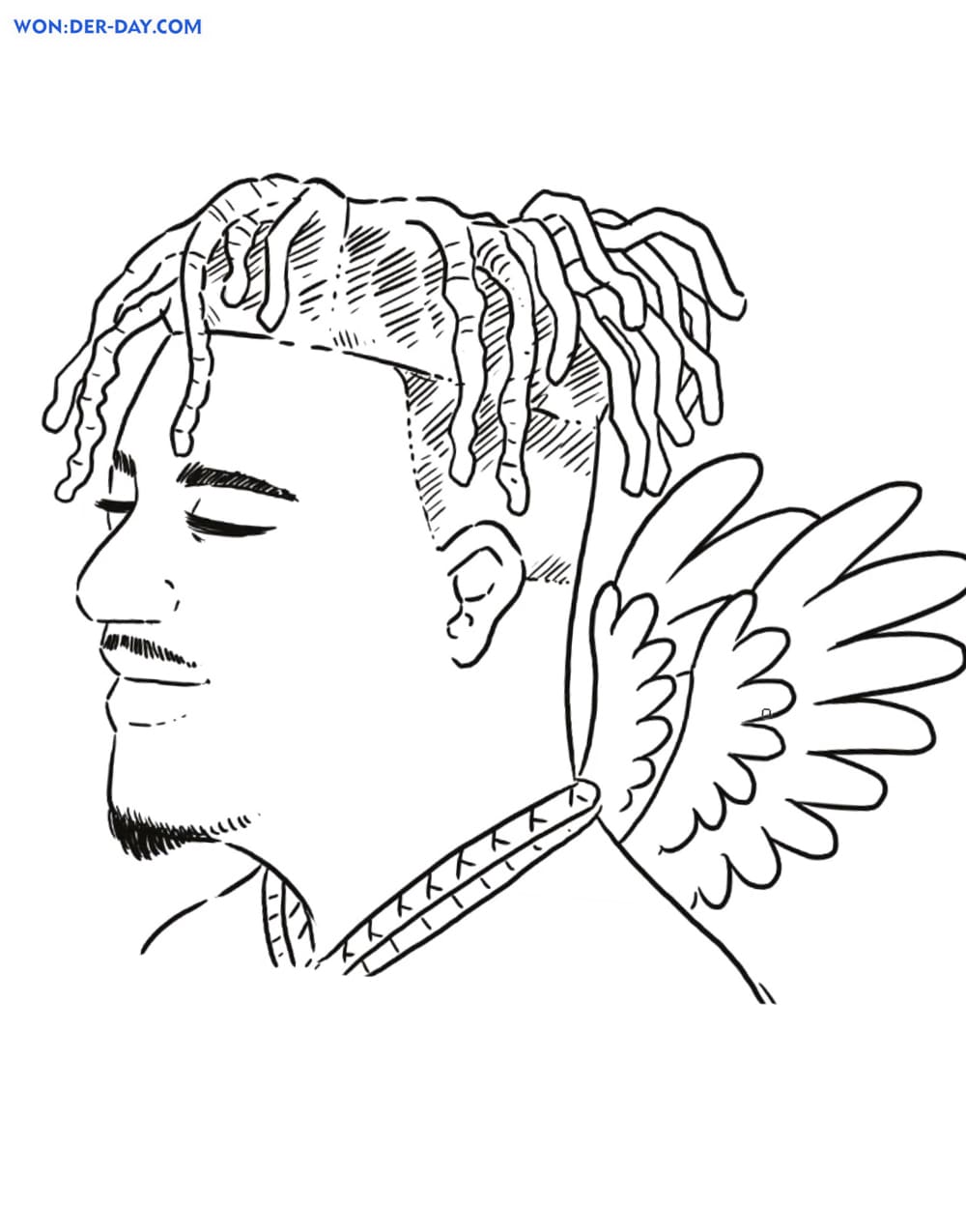 Juice WRLD Official Coloring Book