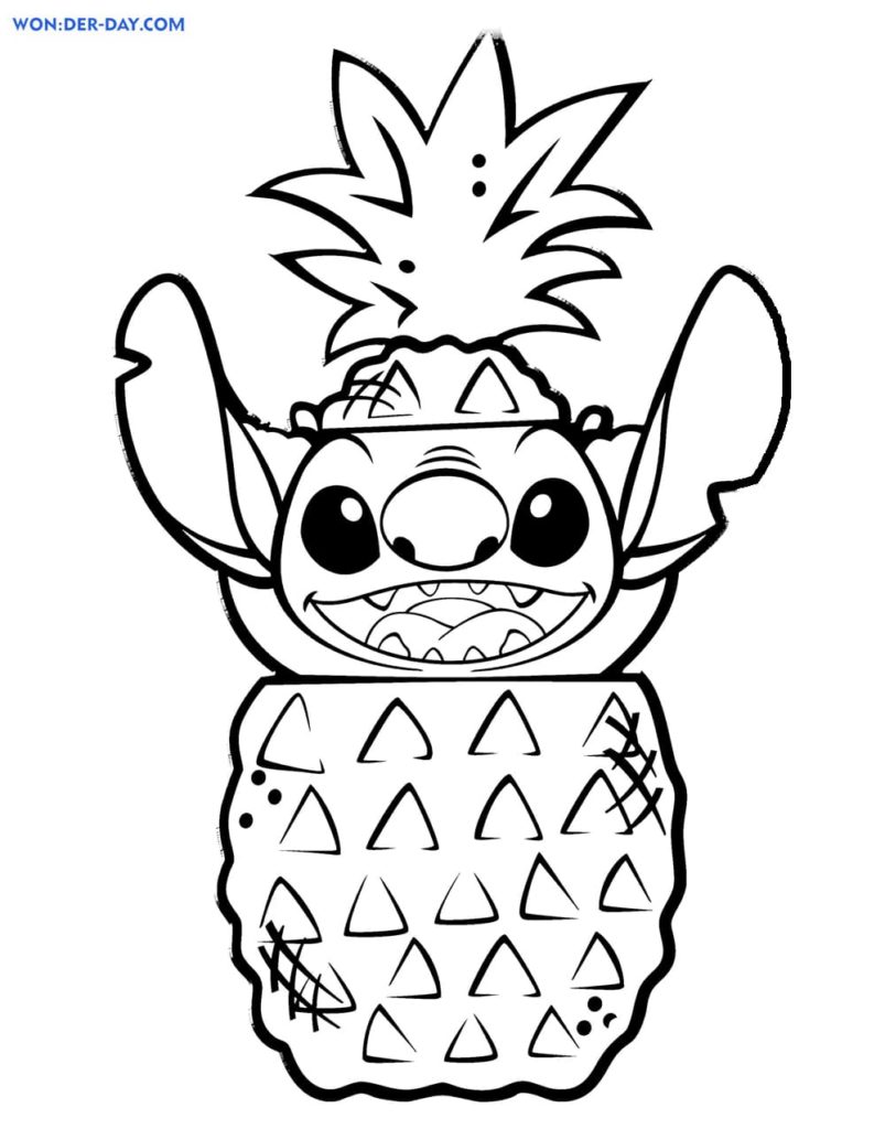Lilo and Stitch coloring pages   Printable coloring pages for Kids - Otakugadgets