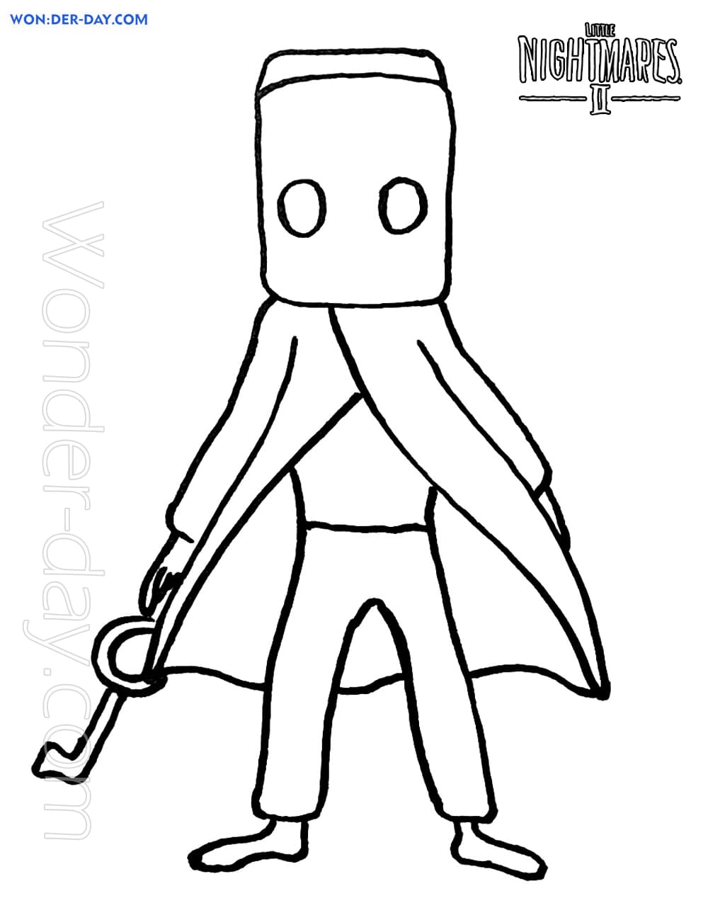 Little Nightmares Coloring Pages - Printable Coloring Pages