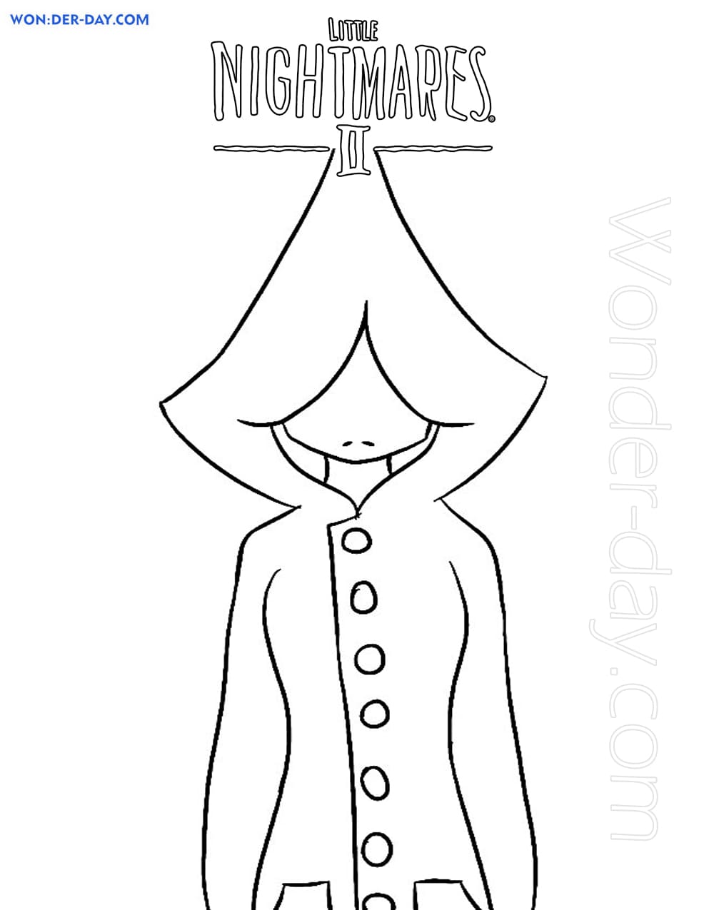 Little Nightmares Coloring Pages - Printable Coloring Pages