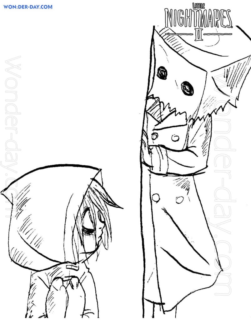 Coloriage Little Nightmares