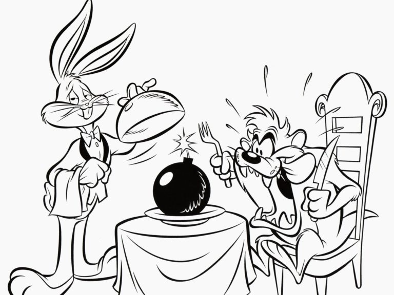 Disegni Da Colorare Looney Tunes - 100 Disegni Da Colorare Stampabili