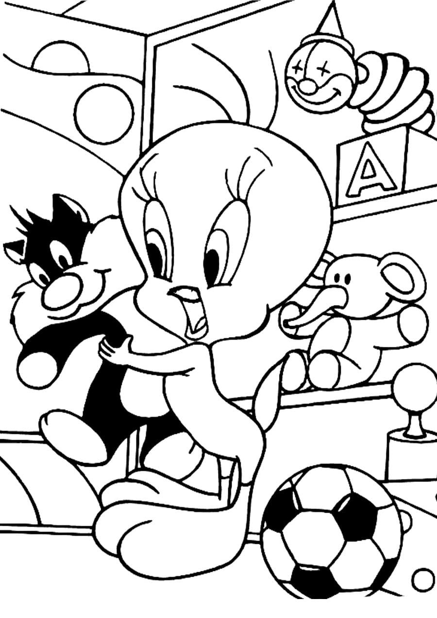 Desenhos De Looney Tunes Para Colorir 100 Desenhos Para Colorir