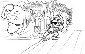 Luigi Manison 3 coloring pages - Free coloring pages