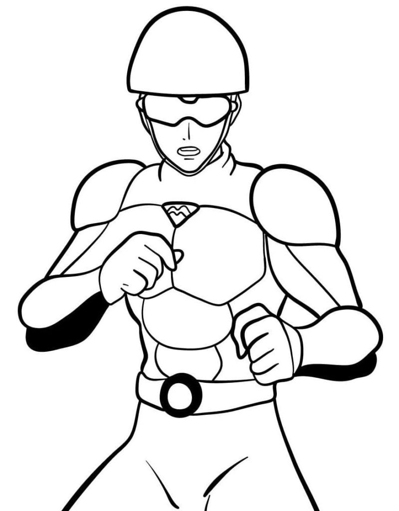 Dibujos de One-Punch Man para colorear