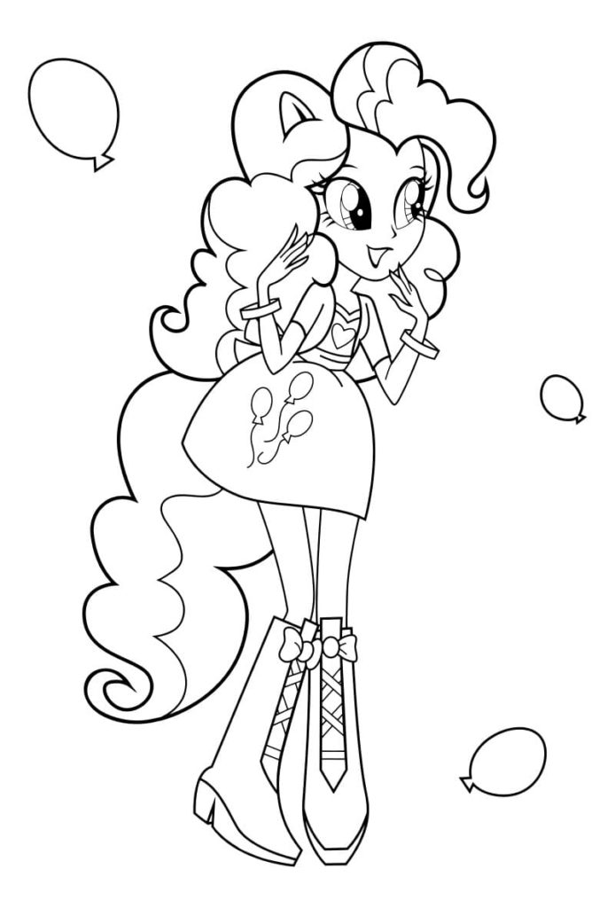 Desenhos de Pinkie Pie para colorir
