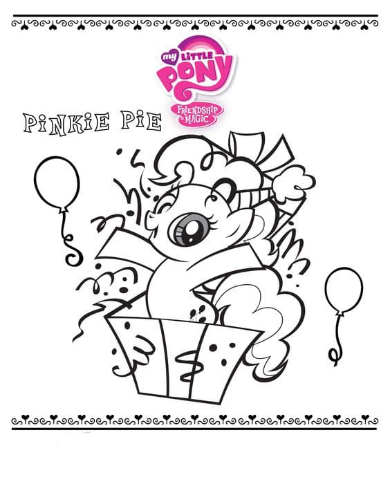 Disegni da colorare Pinkie Pie