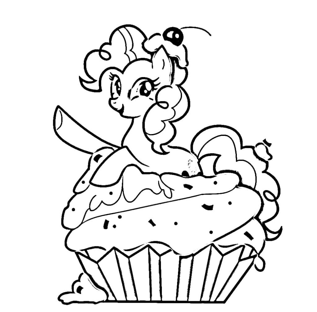 Pinkie Pie Coloring Page - bestcoloring-pages.com