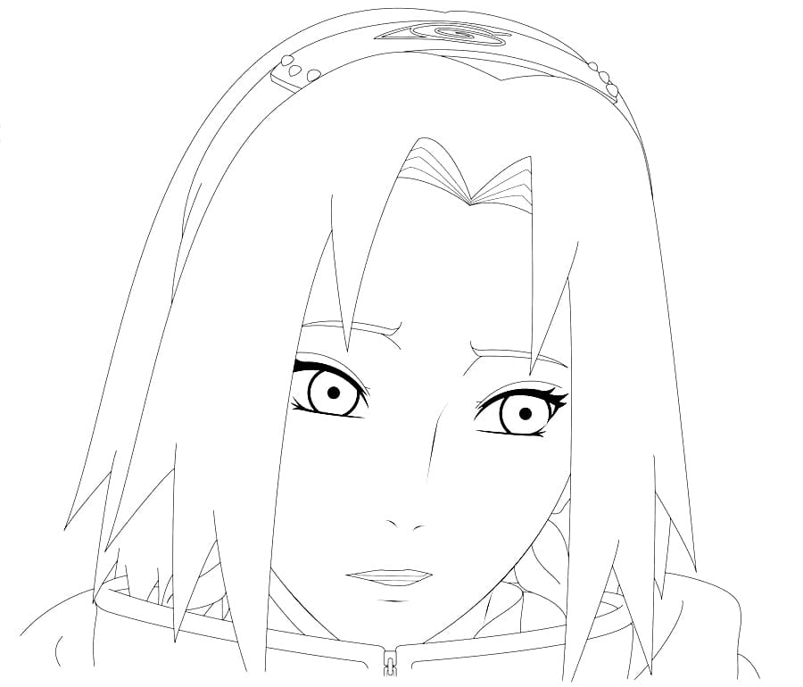 Sakura Haruno para Colorir