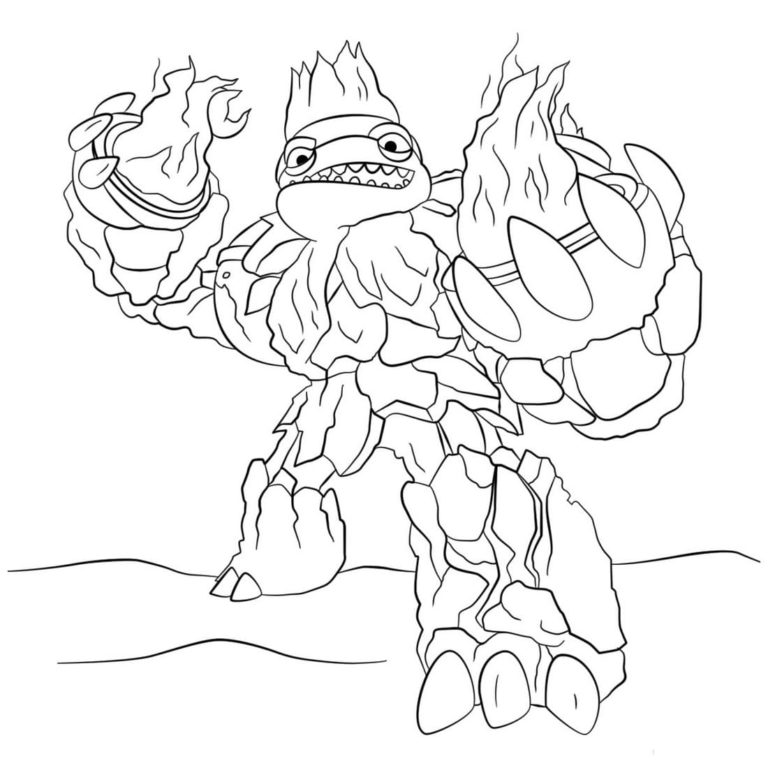 Skylanders Coloring Pages - 130 Free Coloring pages